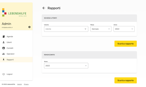 Lebenshilfe - Tempo reale invece di Excel