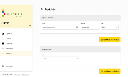 Lebenshilfe - Realtime instead of Excel