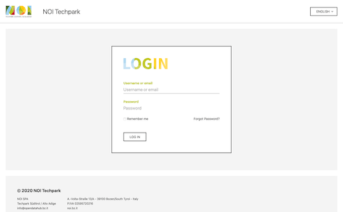 NOI Techpark - Authentication Server